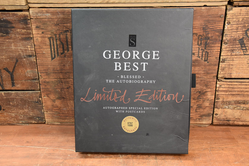 Load image into Gallery viewer, George Best Personally Signed &quot;Blessed&quot;, Ltd Ed Bound Collectable
