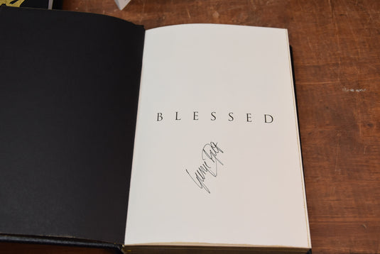 George Best Personally Signed "Blessed", Ltd Ed Bound Collectable