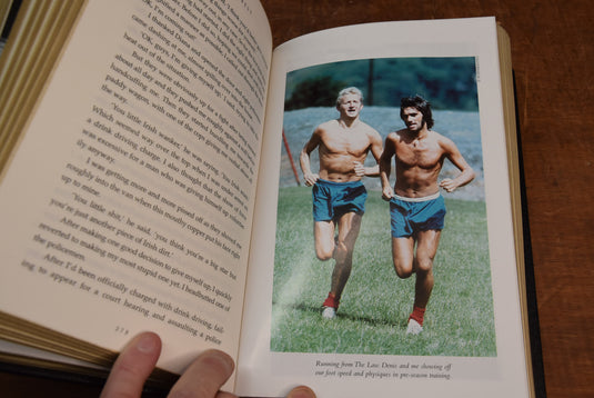 George Best Personally Signed "Blessed", Ltd Ed Bound Collectable