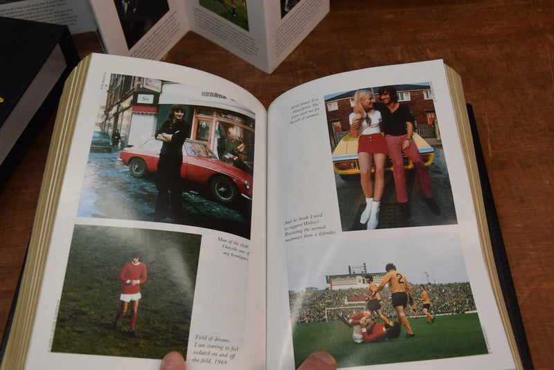 Load image into Gallery viewer, George Best Personally Signed &quot;Blessed&quot;, Ltd Ed Bound Collectable
