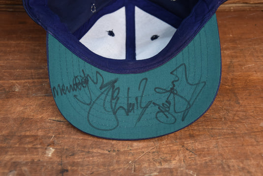 Victoria Cricket Cap Personally Signed by Warne, Jones and Hughes