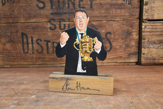 Steve Hansen Signed Figurine