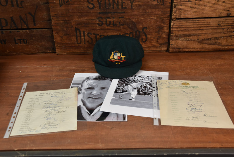 Load image into Gallery viewer, Ray Lindwall Worn Baggy Green Cap
