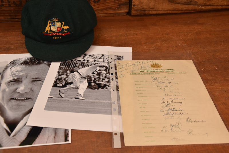 Load image into Gallery viewer, Ray Lindwall Worn Baggy Green Cap
