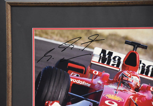 Michael Schumacher Personally Signed Limited Edition, Framed
