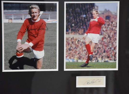 Manchester United "The Greatest Red Devils" Signed by Becks, Cantona, Best, Charlton, Law