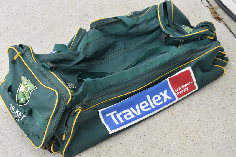 Load image into Gallery viewer, Stuart MacGill Collection - Ashes Kitbag, Signed Award, NSW Helmet
