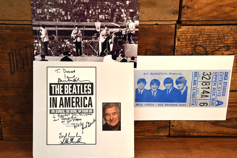Load image into Gallery viewer, The Beatles In America, Personally Signed by Paul McCartney, Sid Bernstein &amp; Allan Williams
