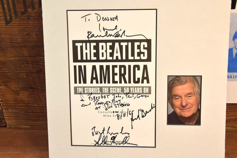 Load image into Gallery viewer, The Beatles In America, Personally Signed by Paul McCartney, Sid Bernstein &amp; Allan Williams
