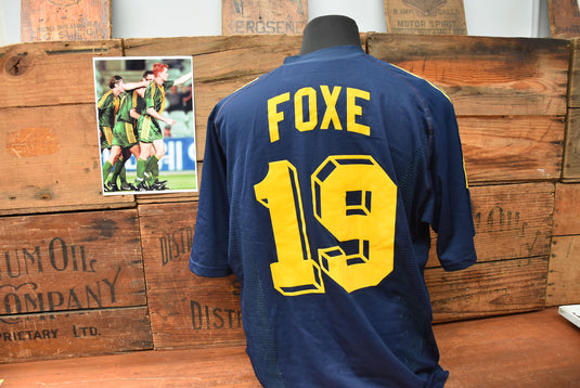 Australian Socceroos Jersey 2003, Player Issued to Hayden Foxe