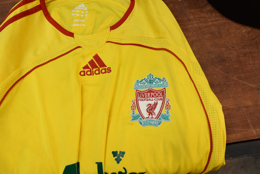 Liverpool FC Jermaine Pennant EPL Match Worn Jersey