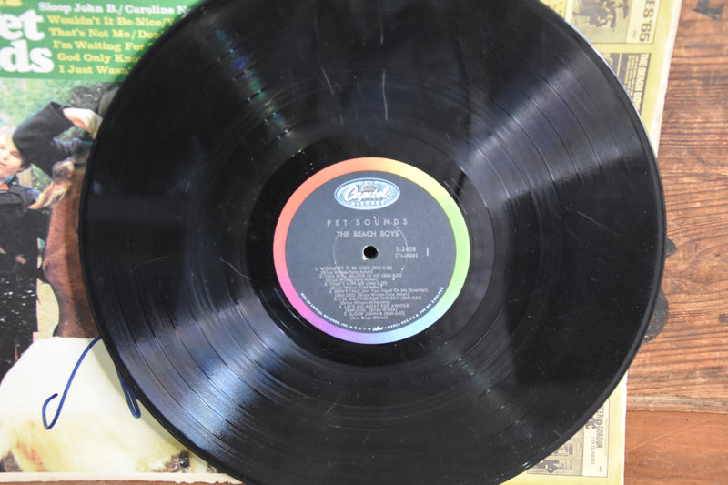 Load image into Gallery viewer, The Beach Boys "Pet Sounds" Album Personally Signed by Wilson, Love, Jardine
