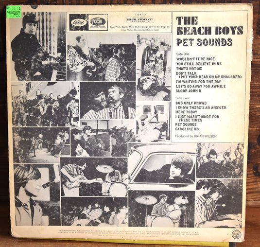 The Beach Boys "Pet Sounds" Album Personally Signed by Wilson, Love, Jardine