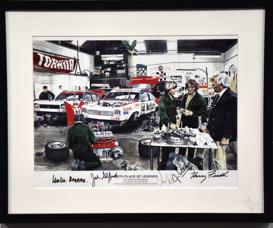 Holden: Birth Place of Legends - Personally signed by 5