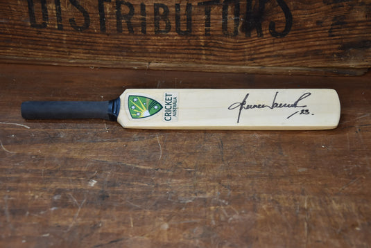 Shane Warne Personally Signed Mini Bat