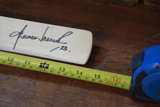 Shane Warne Personally Signed Mini Bat