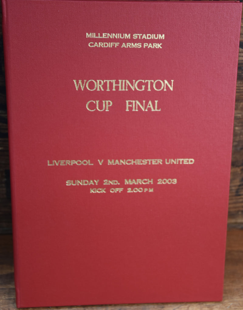 Load image into Gallery viewer, Liverpool FC Bound Cup Final Program, Team-Signed
