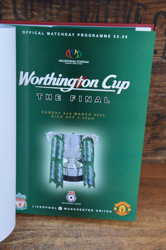 Liverpool FC Bound Cup Final Program, Team-Signed