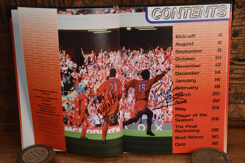 Load image into Gallery viewer, Liverpool FC 1998-1999 Annual Personally Signed by Legends
