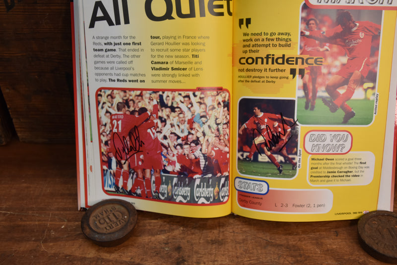Load image into Gallery viewer, Liverpool FC 1998-1999 Annual Personally Signed by Legends
