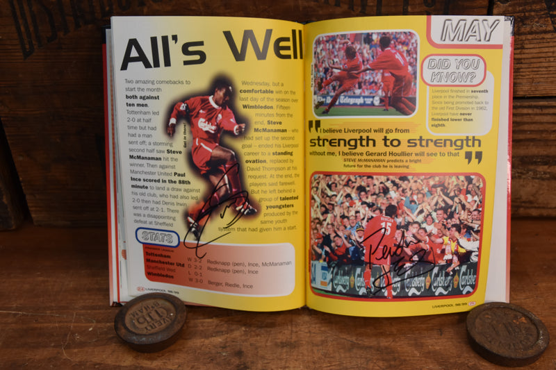 Load image into Gallery viewer, Liverpool FC 1998-1999 Annual Personally Signed by Legends

