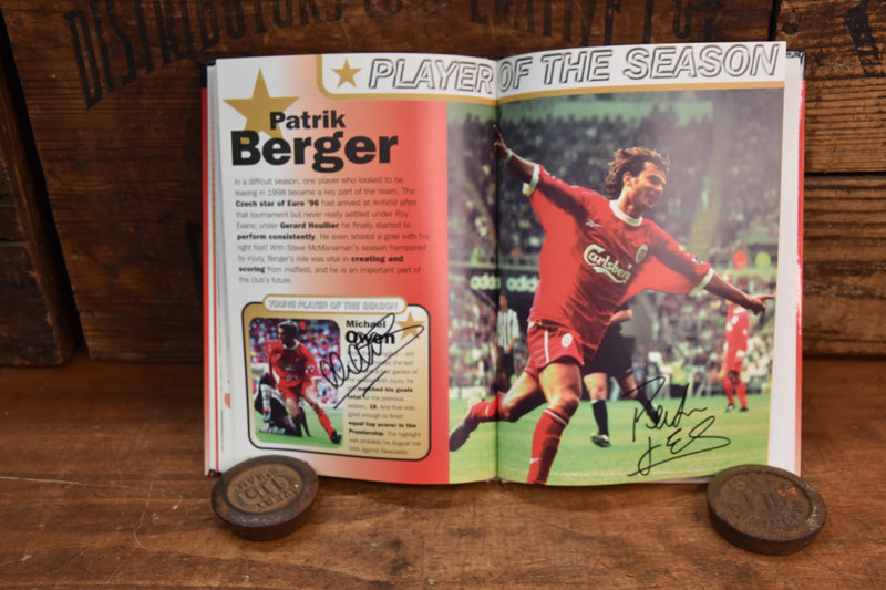 Load image into Gallery viewer, Liverpool FC 1998-1999 Annual Personally Signed by Legends
