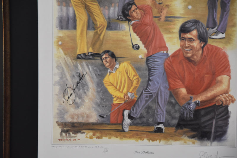 Load image into Gallery viewer, Seve Ballesteros Personally Signed Ltd Edition Tribute, Framed
