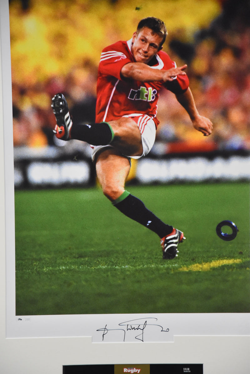 Load image into Gallery viewer, Jonny Wilkinson Personally Signed Career Tribute, Framed
