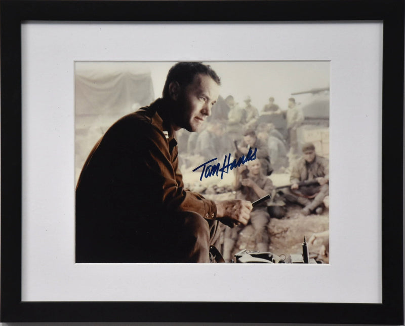 Load image into Gallery viewer, Tom Hanks Personally Signed "Saving Private Ryan", Framed
