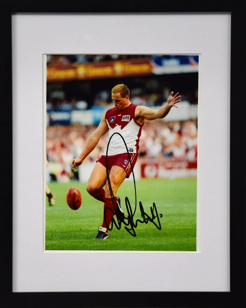 Load image into Gallery viewer, "Plugger" - Tony Lockett Personally Signed Tribute, Framed
