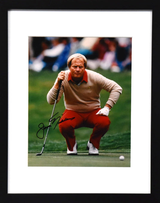Jack Nicklaus, History's Greatest Golfer, Personally Signed, Framed