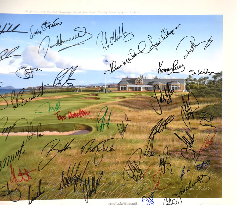 Load image into Gallery viewer, The 18th at The Open 2004 - Personally Signed by Many Participants
