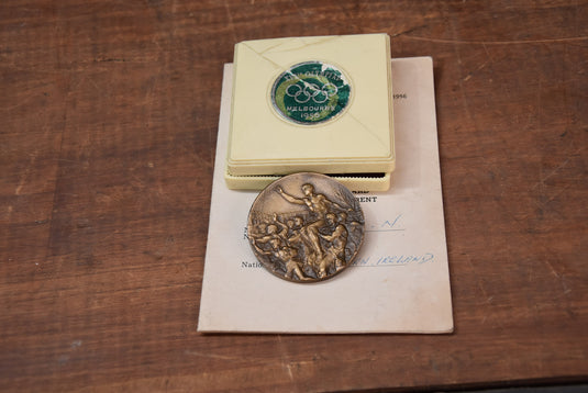 Individual Bronze Medal Awarded at 1956 Melbourne Olympic Games