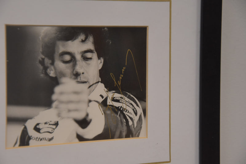 Load image into Gallery viewer, Ayrton Senna Personally Signed Photo, 1994, Framed
