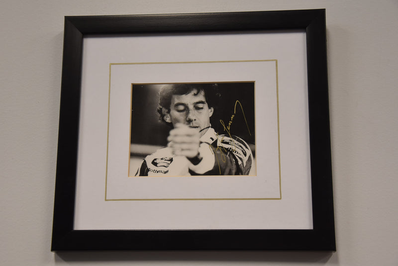 Load image into Gallery viewer, Ayrton Senna Personally Signed Photo, 1994, Framed
