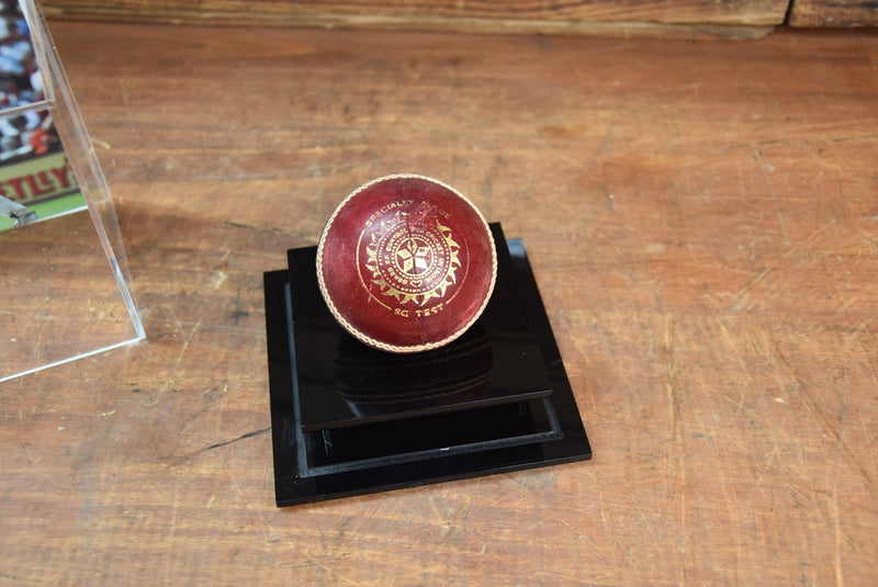 Load image into Gallery viewer, Jason Gillespie &quot;5 Wickets in an Innings&quot; Test Ball, 5/56 v India
