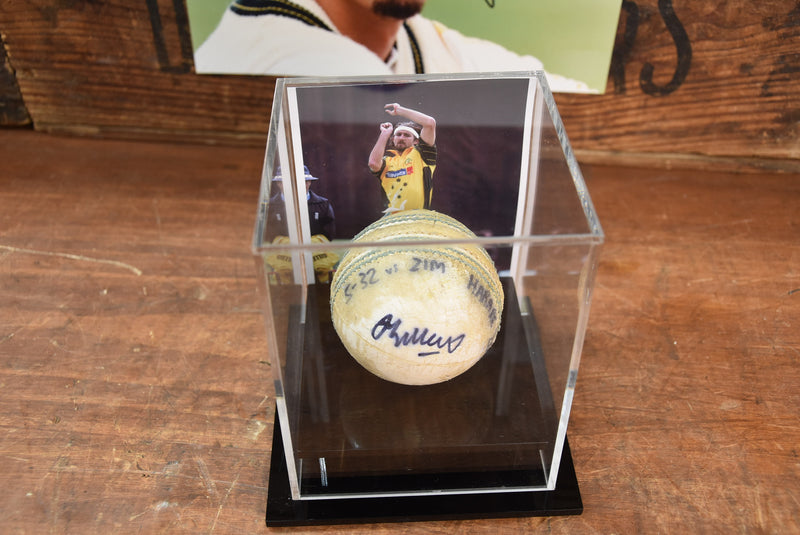 Load image into Gallery viewer, Jason Gillespie &quot;5 Wickets In an Innings&quot; ODI Ball, 5/32, 2004
