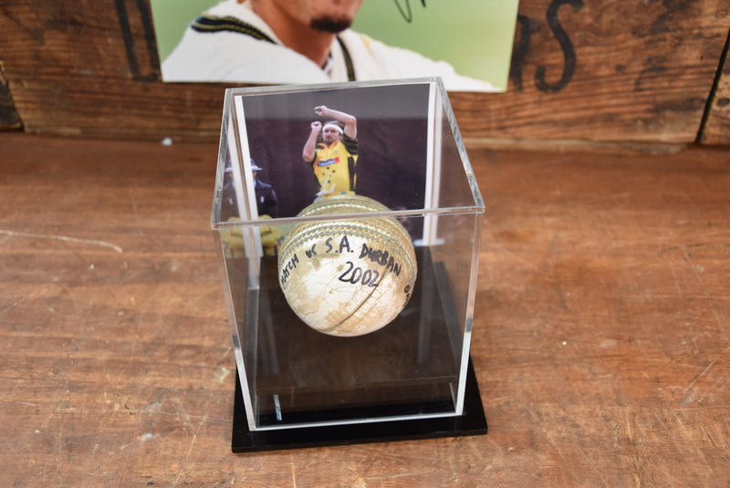 Load image into Gallery viewer, Jason Gillespie&#39;s ODI Series Winning Match Ball v South Africa, 2002
