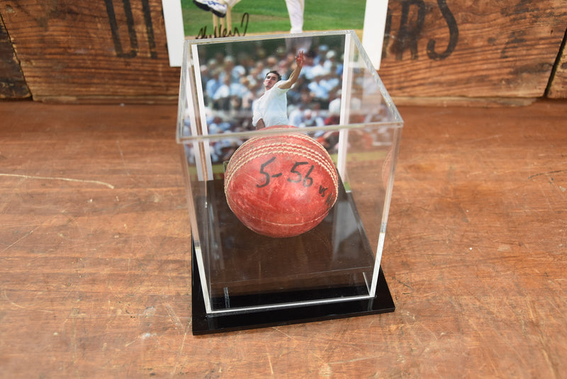 Load image into Gallery viewer, Jason Gillespie &quot;5 for 56&quot; Match Used Ball, SA v NSW, 2006
