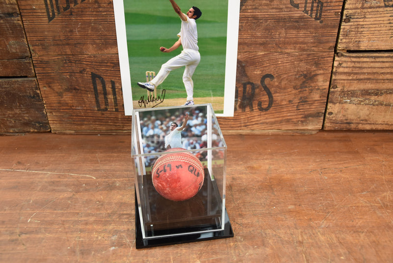 Load image into Gallery viewer, Jason Gillespie &quot;5 for 69&quot; Match Ball, SA v QLD, 2006
