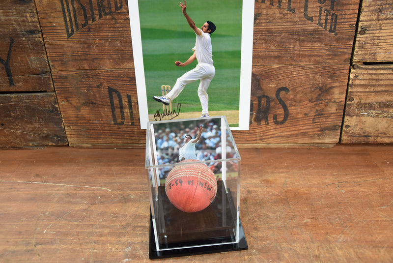 Load image into Gallery viewer, Jason Gillespie &quot;5 for 54&quot; Match Ball, SA v NSW, 2003-2004
