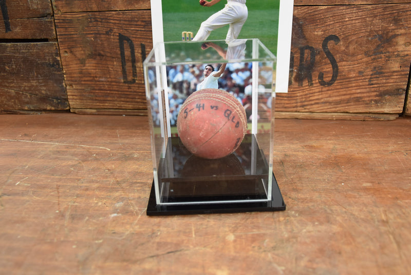 Load image into Gallery viewer, Jason Gillespie &quot;5 for 41&quot; Match Ball, SA v QLD, 2006
