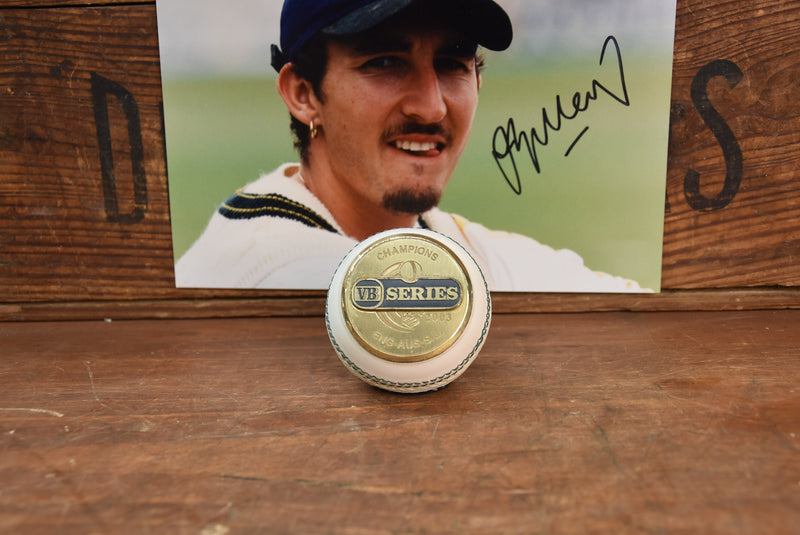 Load image into Gallery viewer, Winners Trophy, Jason Gillespie, Australia/England/Sri Lanka ODI Series 2003
