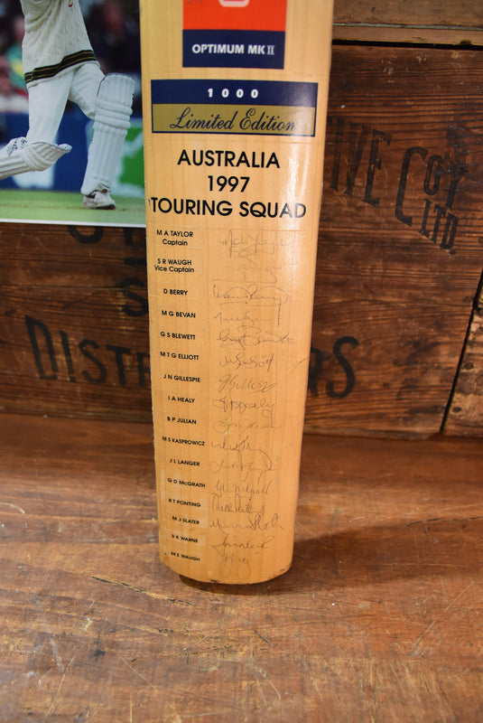 1997 Ashes-Used Test Bat, Greg Blewett's GN