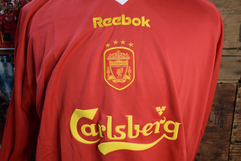 Load image into Gallery viewer, John Arne Riise, Match Worn Liverpool FC Jersey, European Championship
