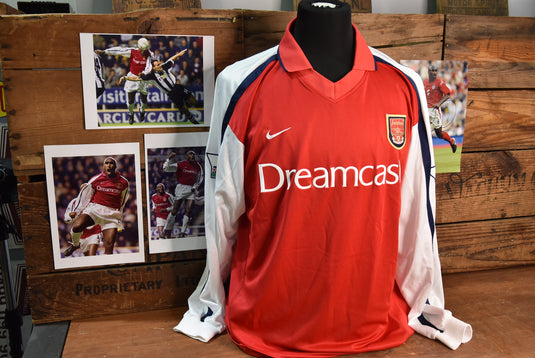 Sol Campbell Match-Worn Arsenal Jersey, Goal-Scoring, 2002