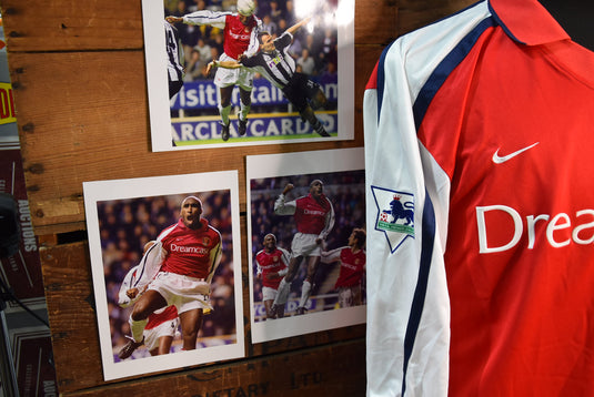 Sol Campbell Match-Worn Arsenal Jersey, Goal-Scoring, 2002