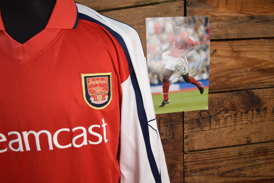 Sol Campbell Match-Worn Arsenal Jersey, Goal-Scoring, 2002