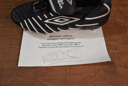 Michael Owen, Liverpool FC & England, Goal-Scoring Boot, Euro 2000