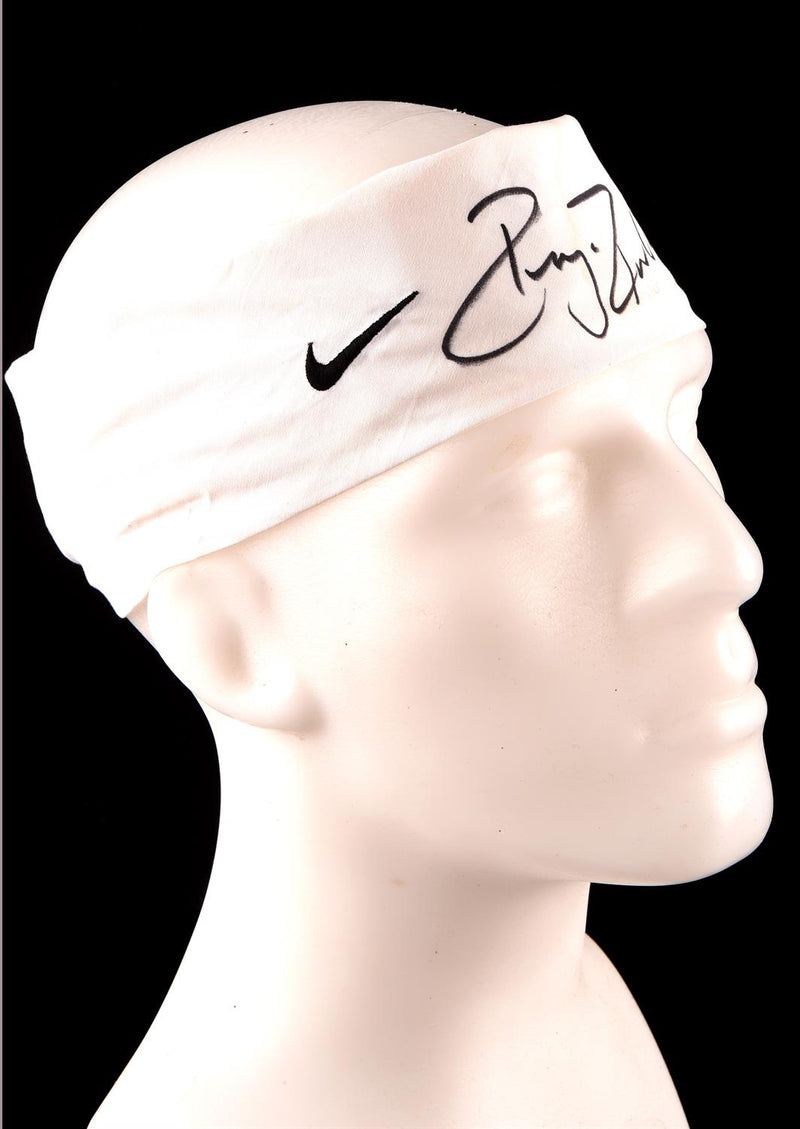 Load image into Gallery viewer, Roger Federer Wimbledown Match-Worn Personally-Signed Headband
